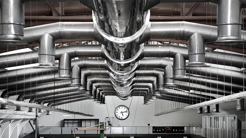 Free factory hall ventilation image, public domain CC0 photo.